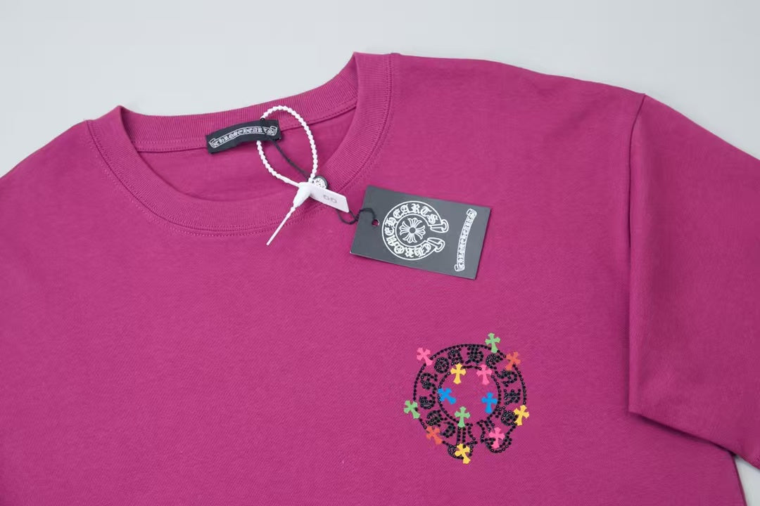 New hot stamping T-shirt