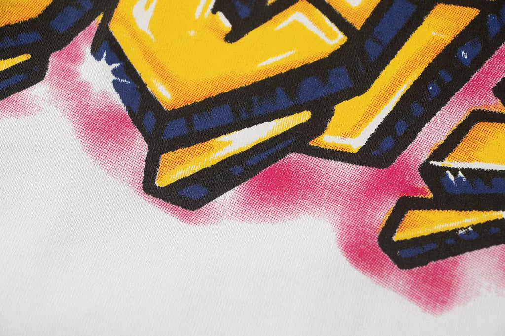 New printed short sleeved T-shirt