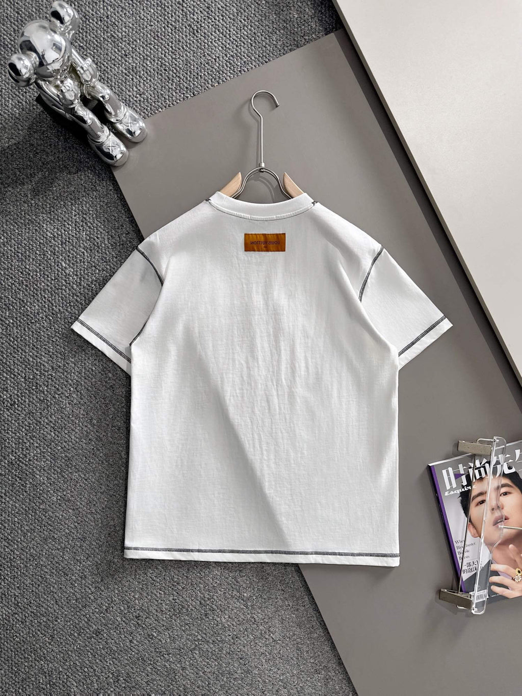Letter Patch T-Shirt