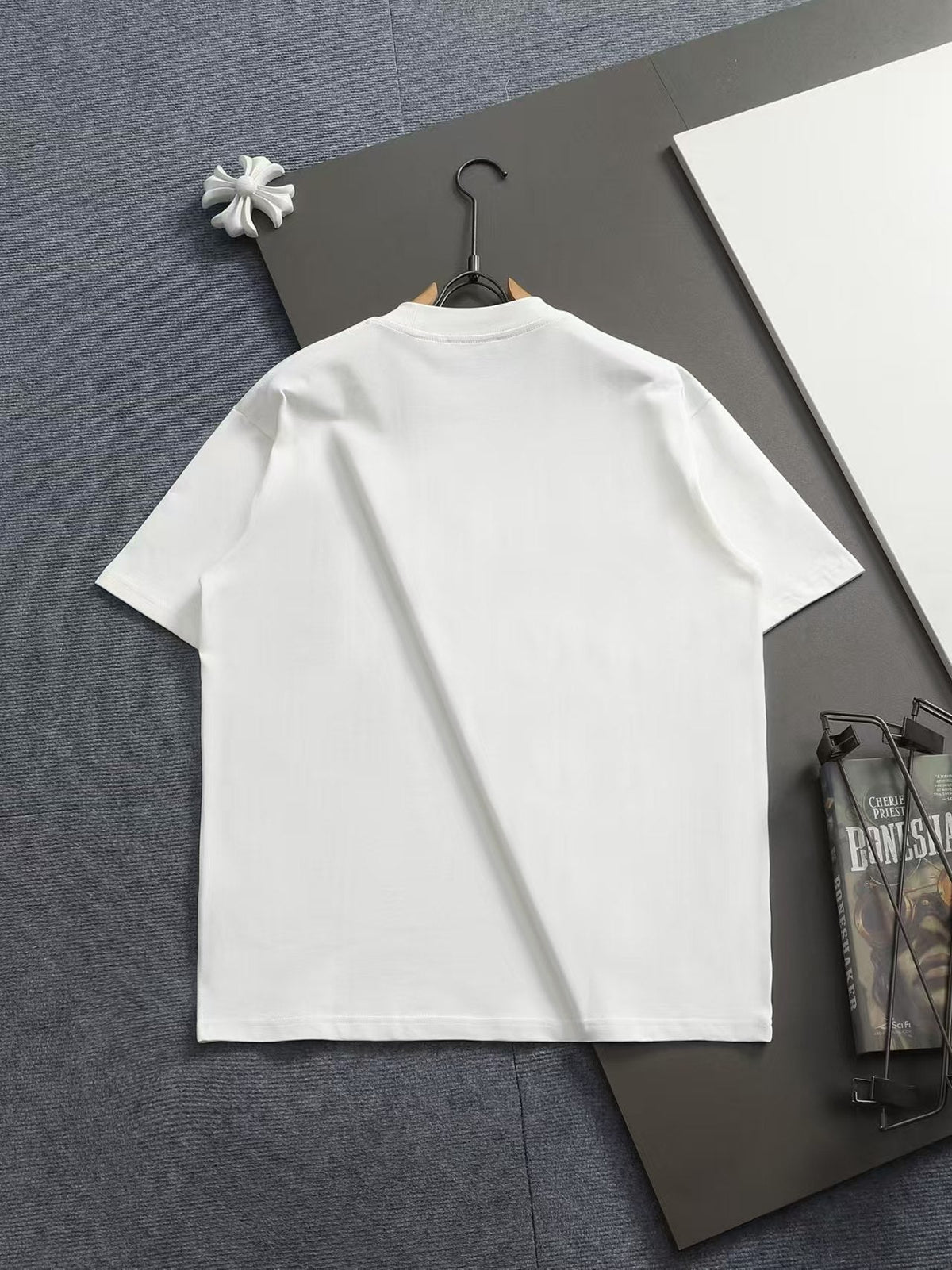 New printed letter short sleeved shirt