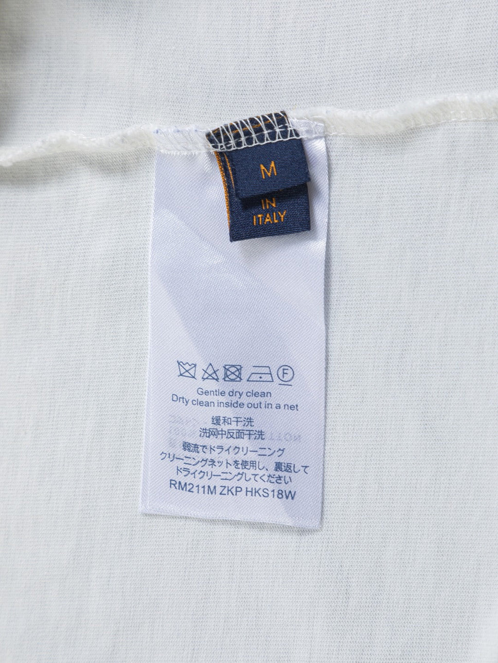 Cowboy patchwork letter embroidered round neck T-shirt