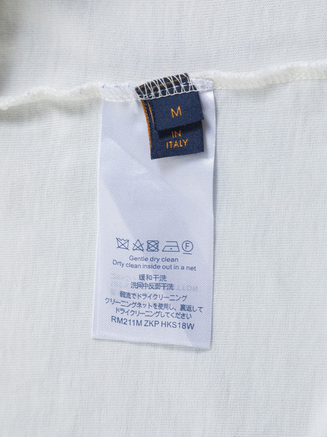Cowboy patchwork letter embroidered round neck T-shirt