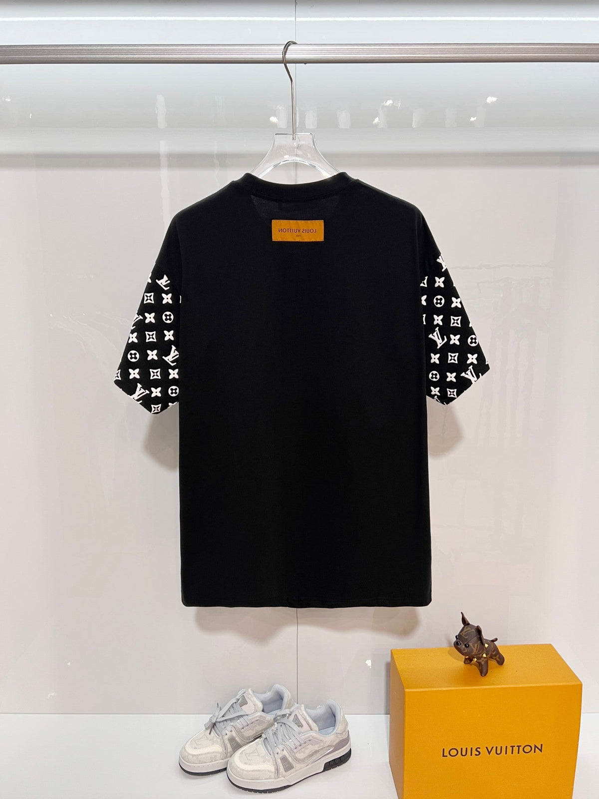 New sleeve plush foam presbyopia short sleeved shirt