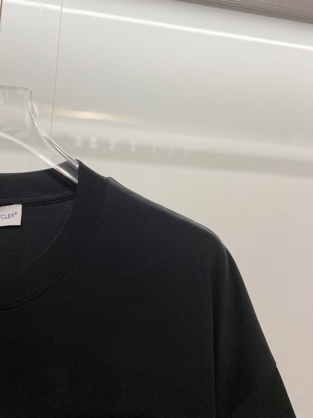 Arm Zhangzi Color blocked Round Neck T-shirt
