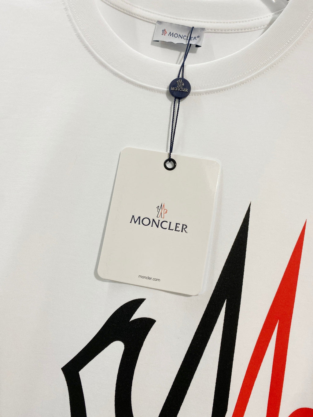 Arm Zhangzi Color blocked Round Neck T-shirt