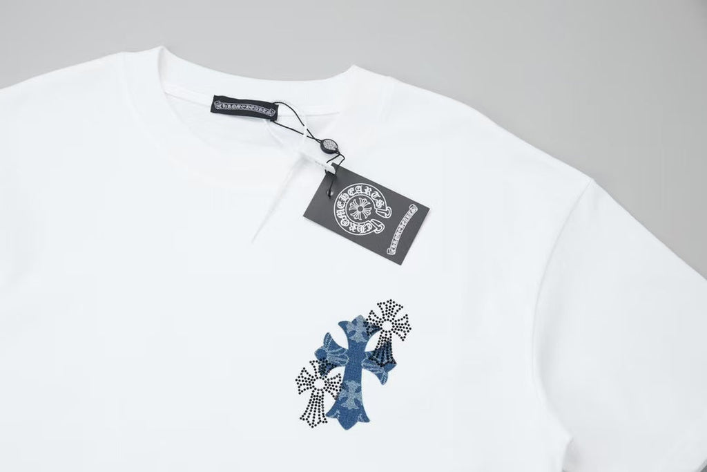 New rhinestone short sleeves