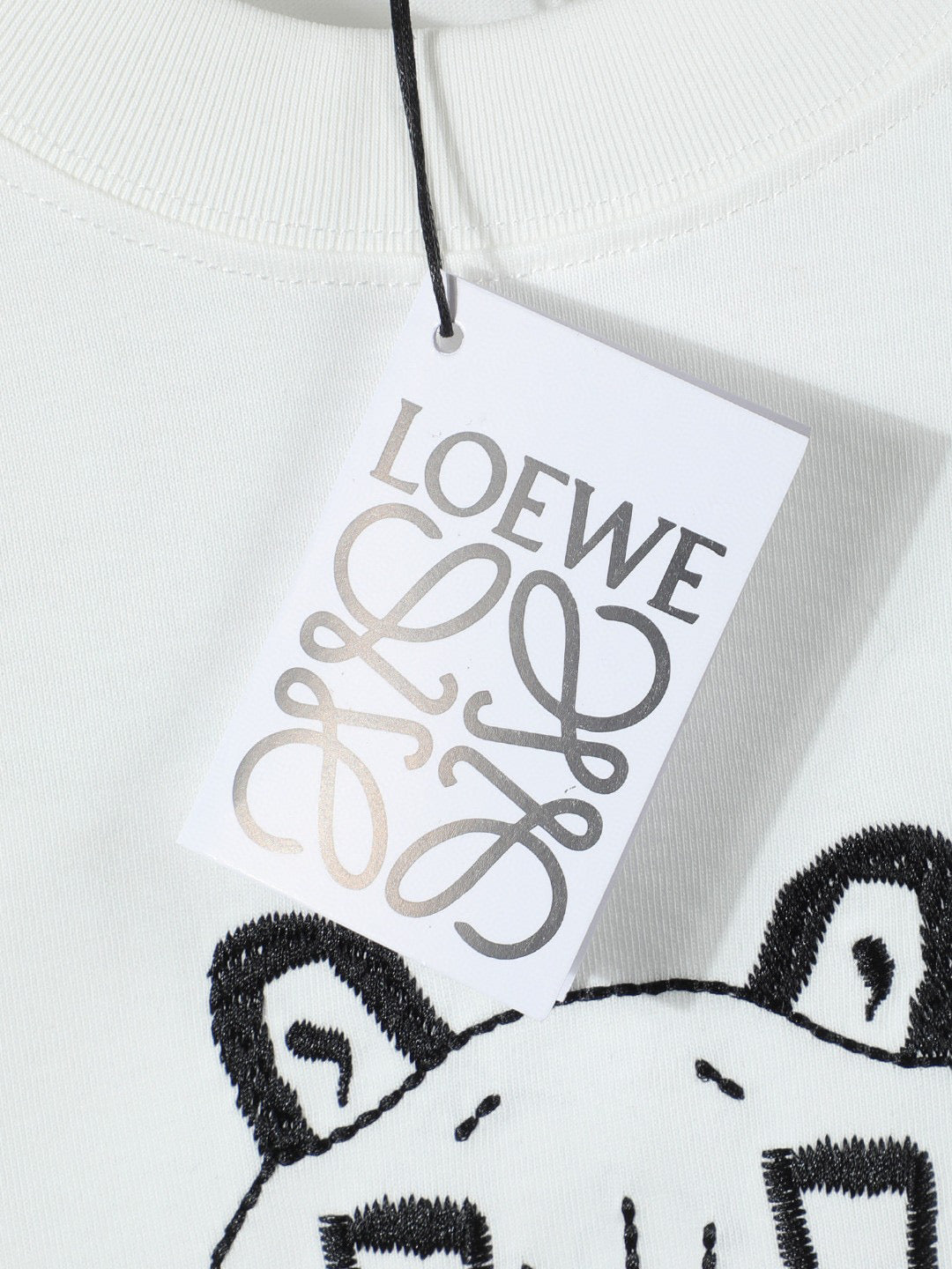 Super cute cartoon animal pattern short sleeved shirt