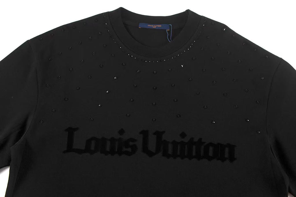 New rhinestone short sleeved T-shirt