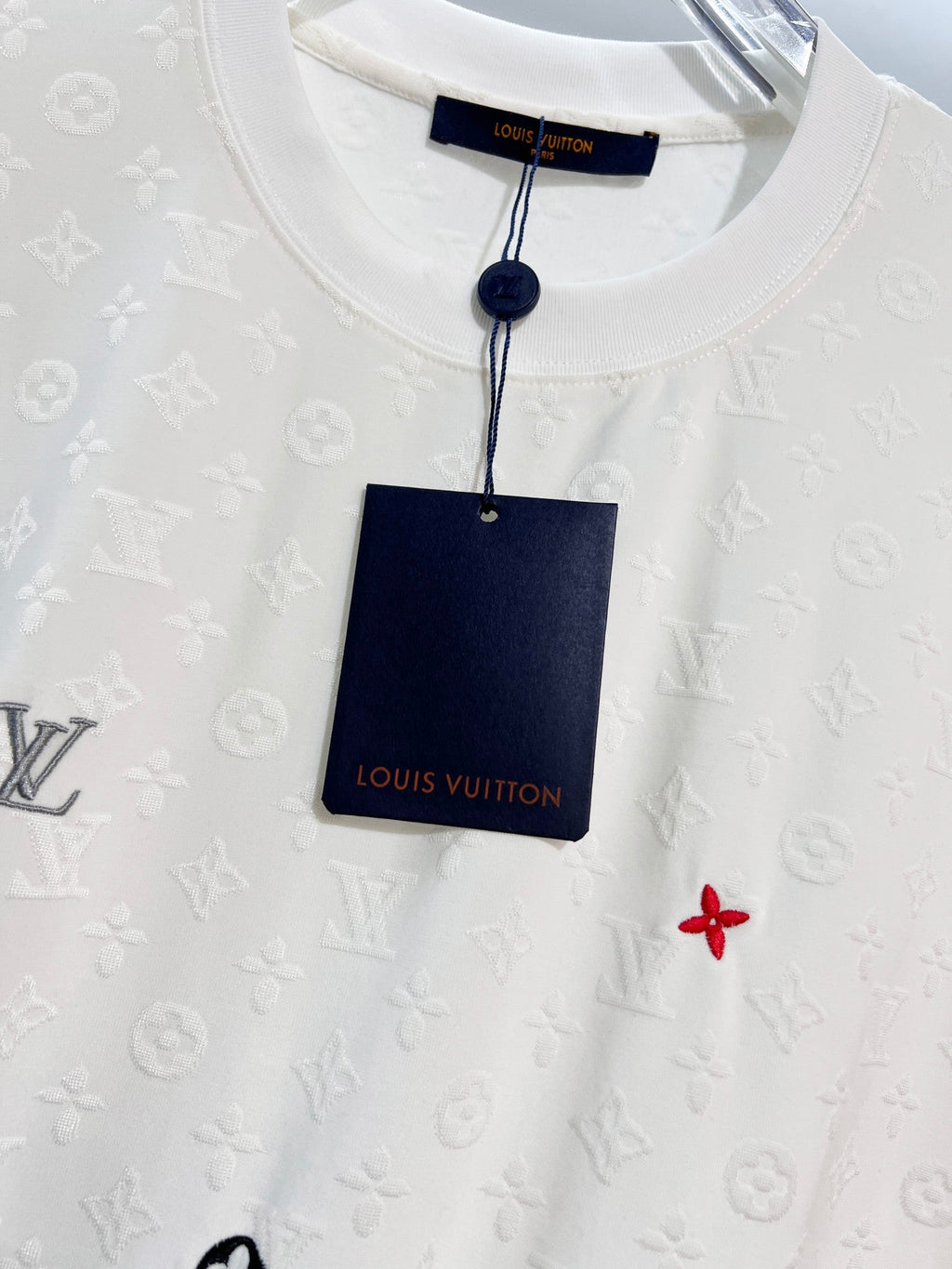 New full body floral letter T-shirt