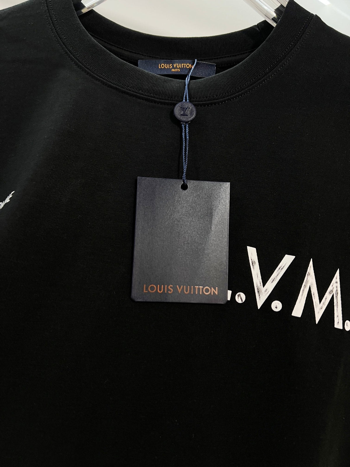 New front and rear blurred letter short sleeves