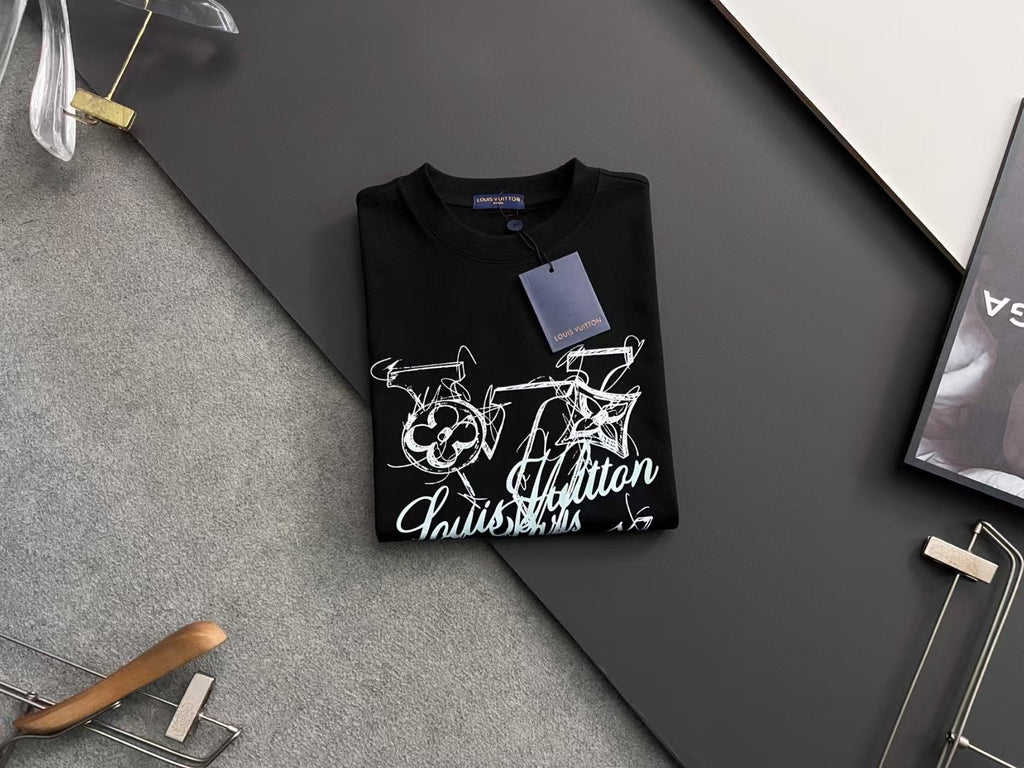 New round neck short sleeved T-shirt