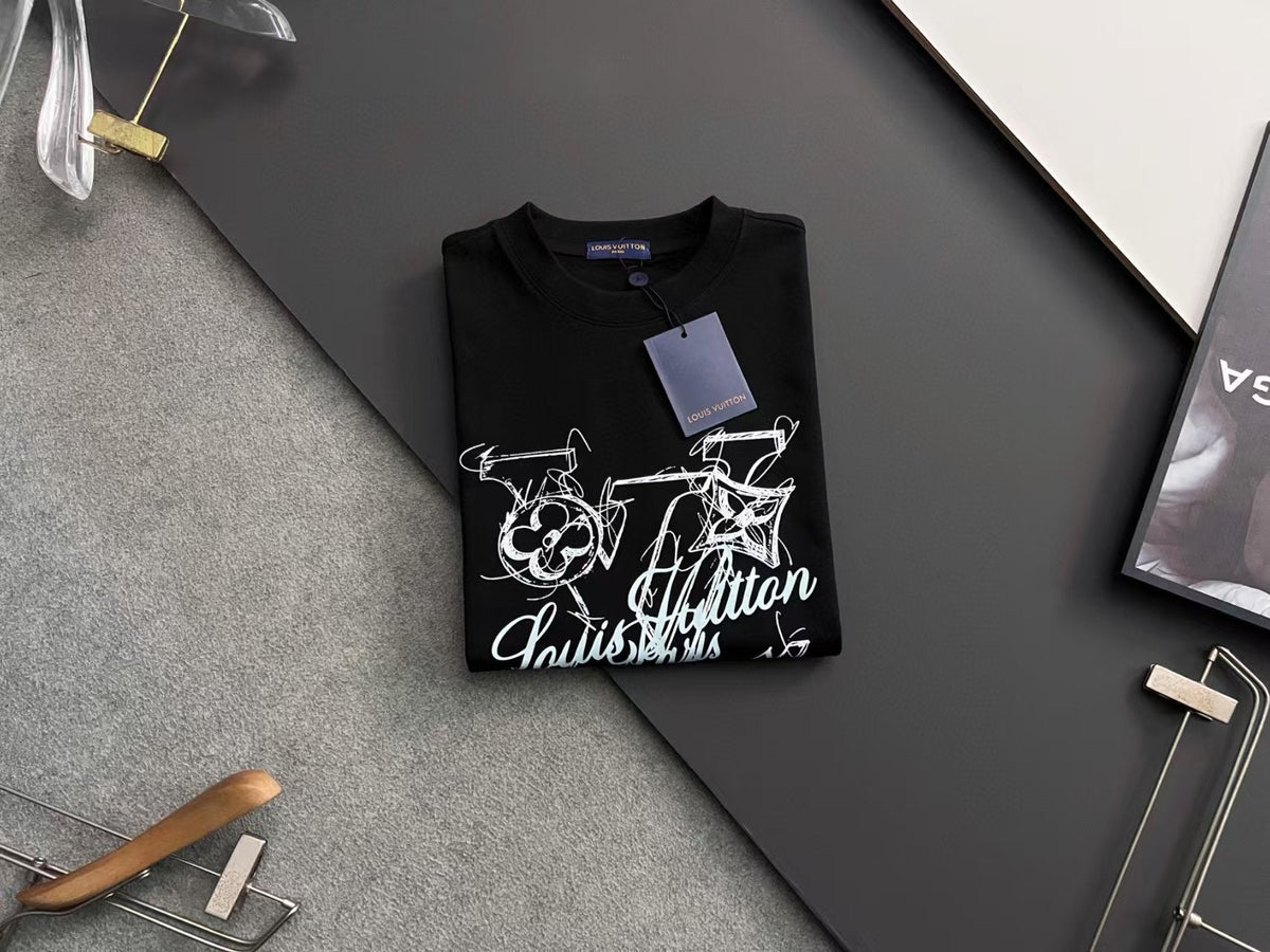 New round neck short sleeved T-shirt