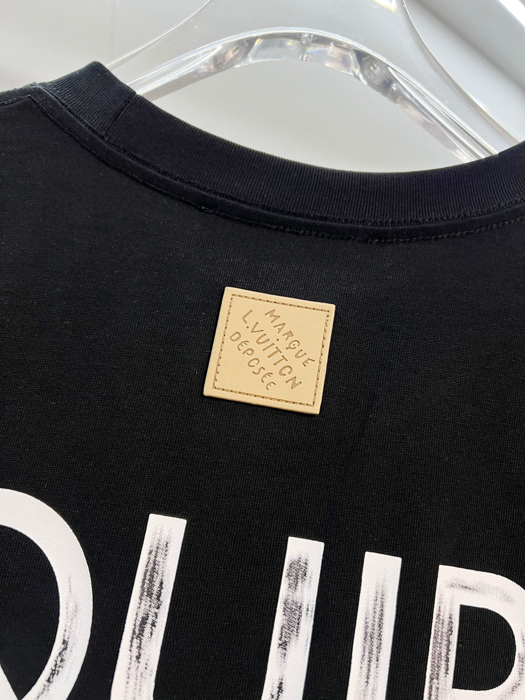 New front and rear blurred letter short sleeves