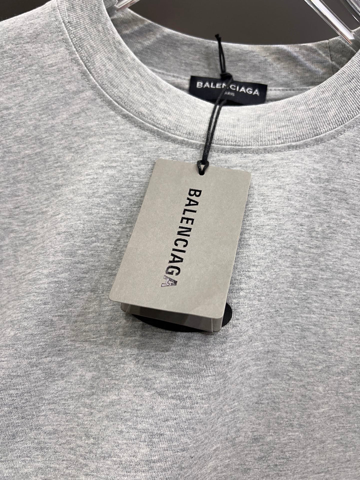 Customized double yarn plain cotton short sleeved T-shirt