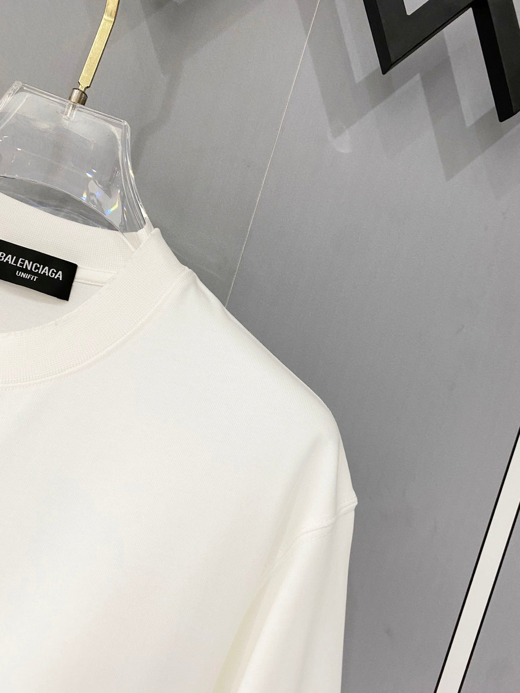 Classic letter printed pure cotton T-shirt -015