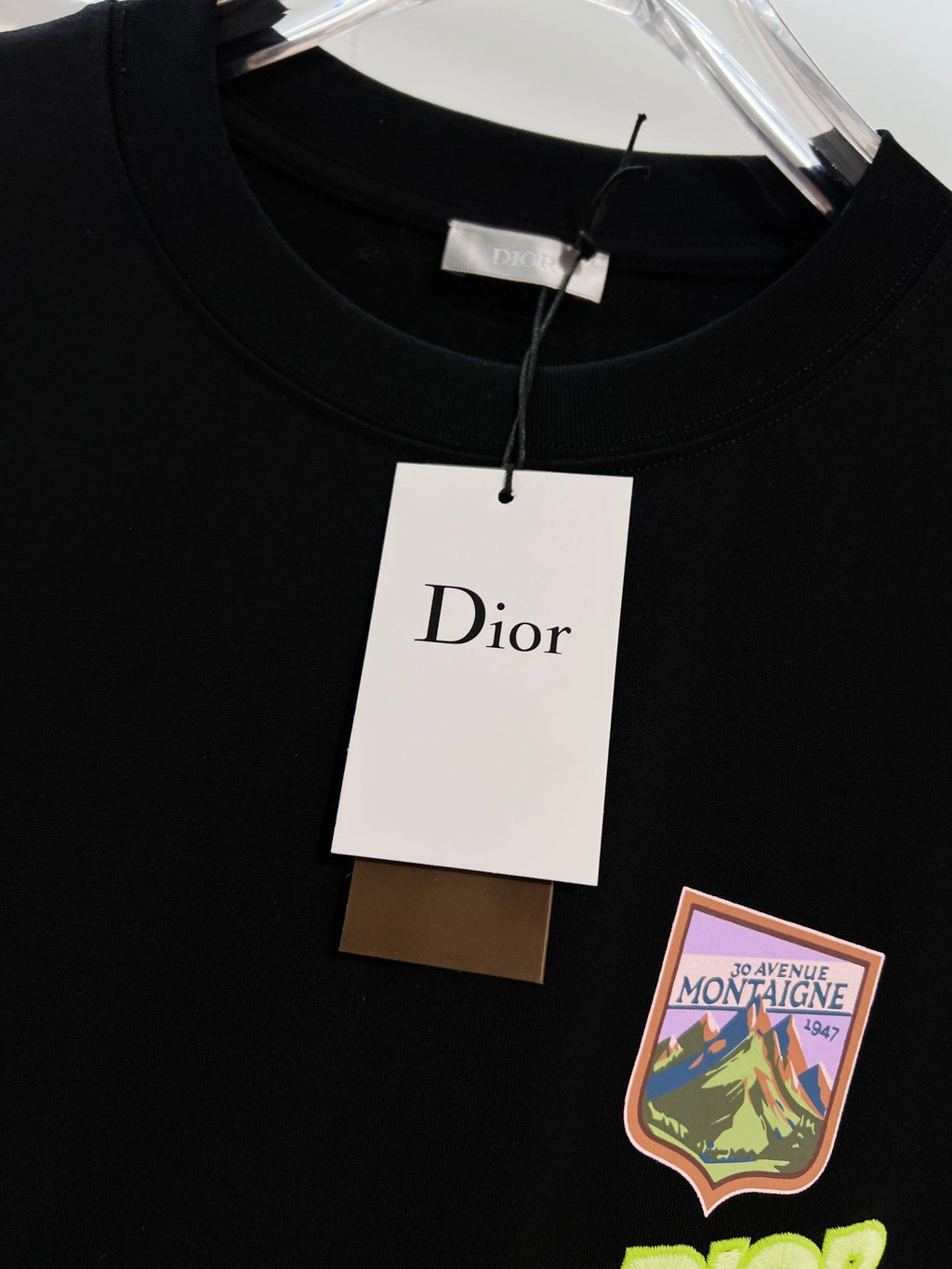 Digital badge letter t-shirt