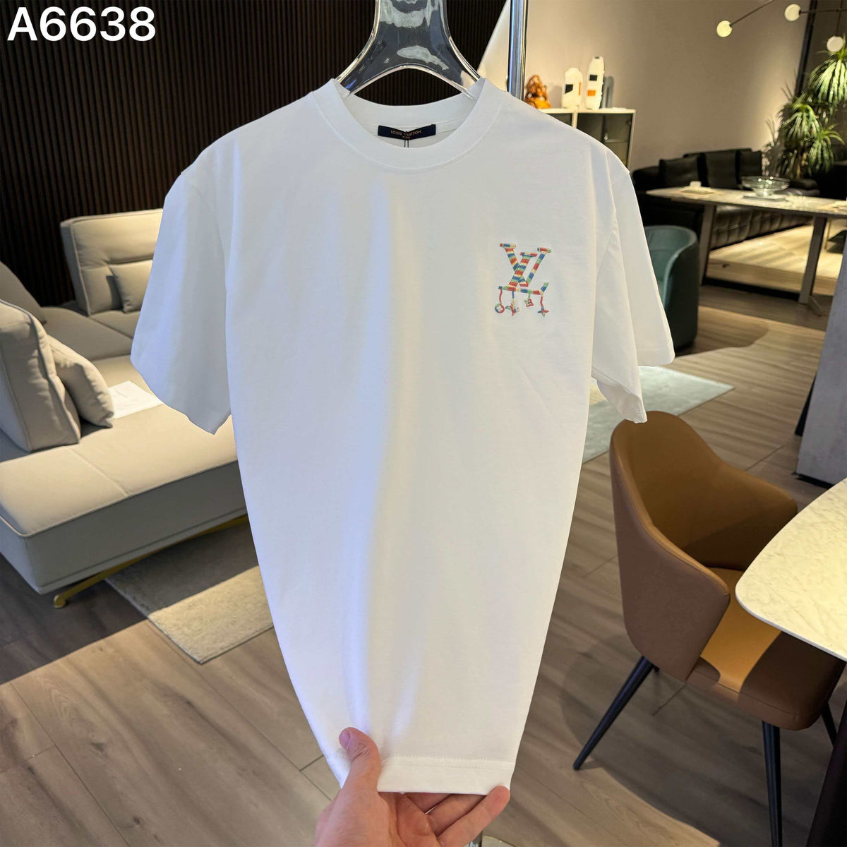 26ss new embroidered short sleeved shirt