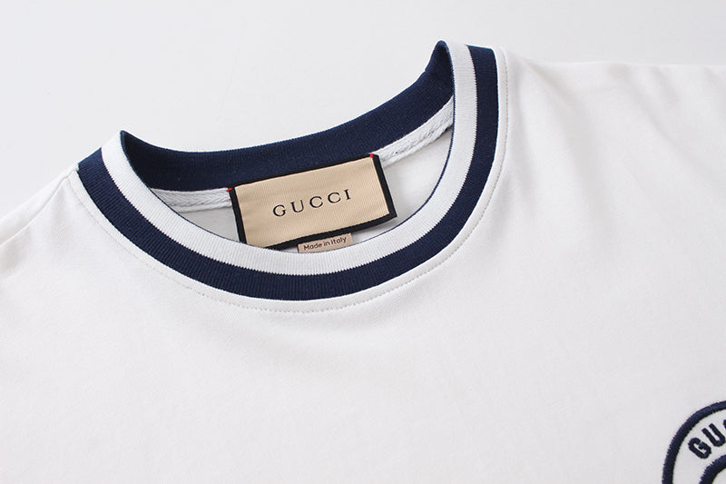 Latest Summer Logo Embroidered T-shirt