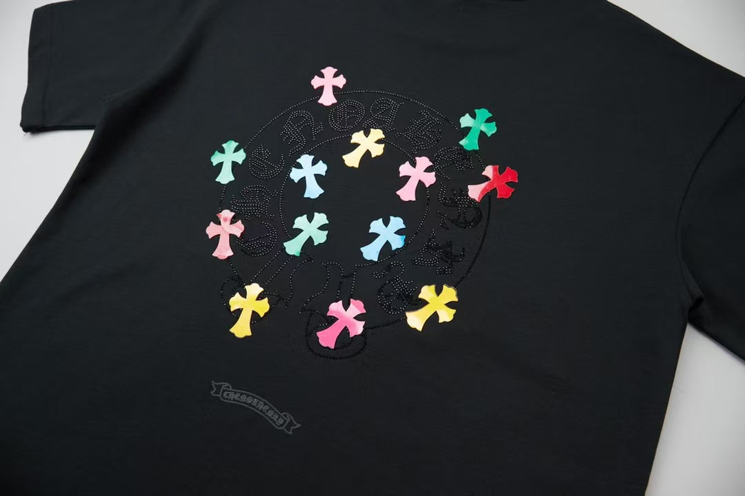 New hot stamping T-shirt