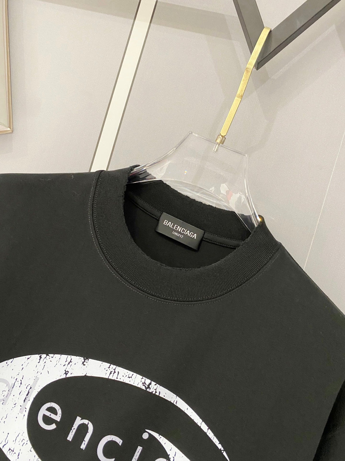 Classic letter printed pure cotton T-shirt