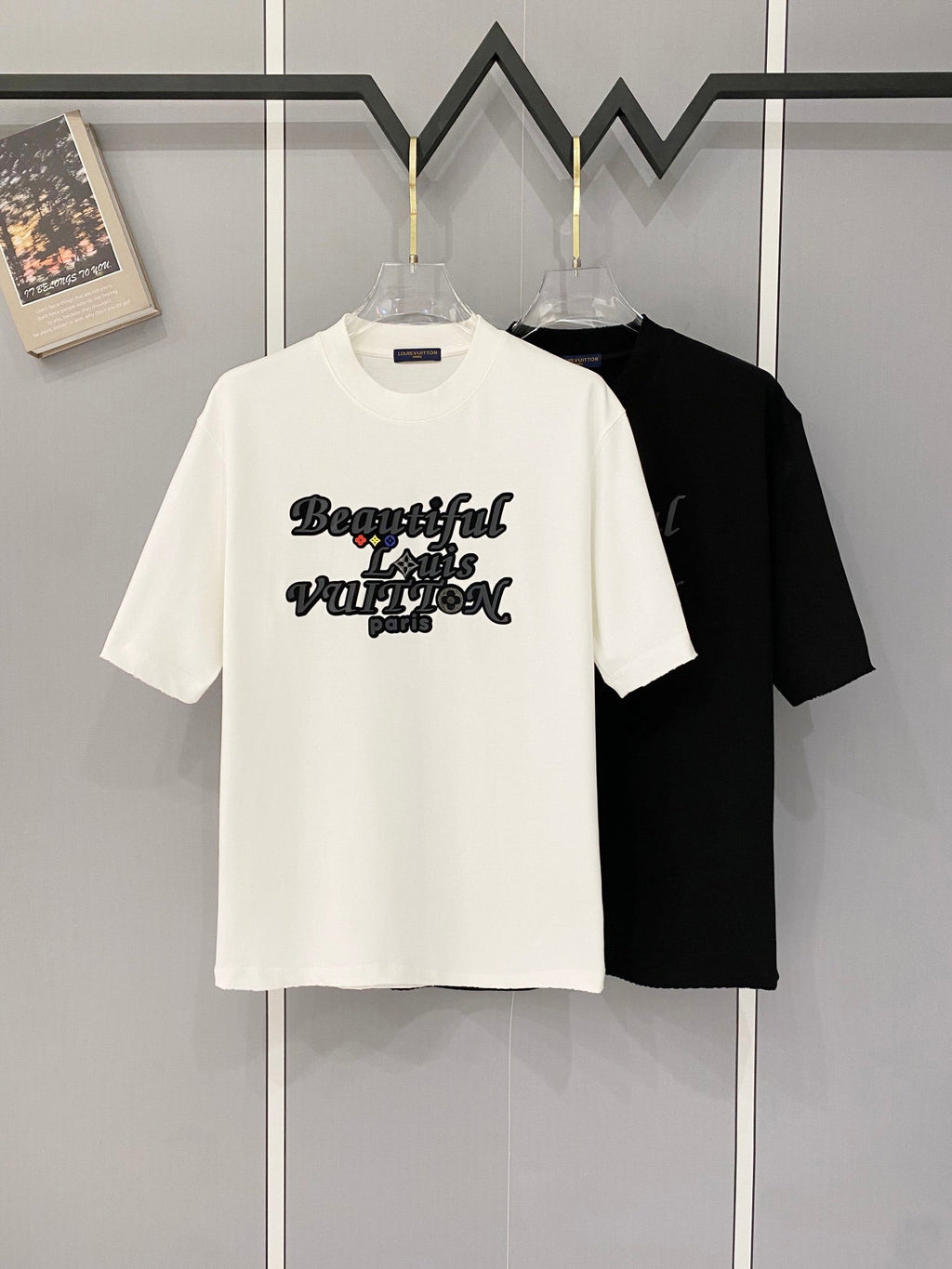 Classic letter printed pure cotton T-shirt