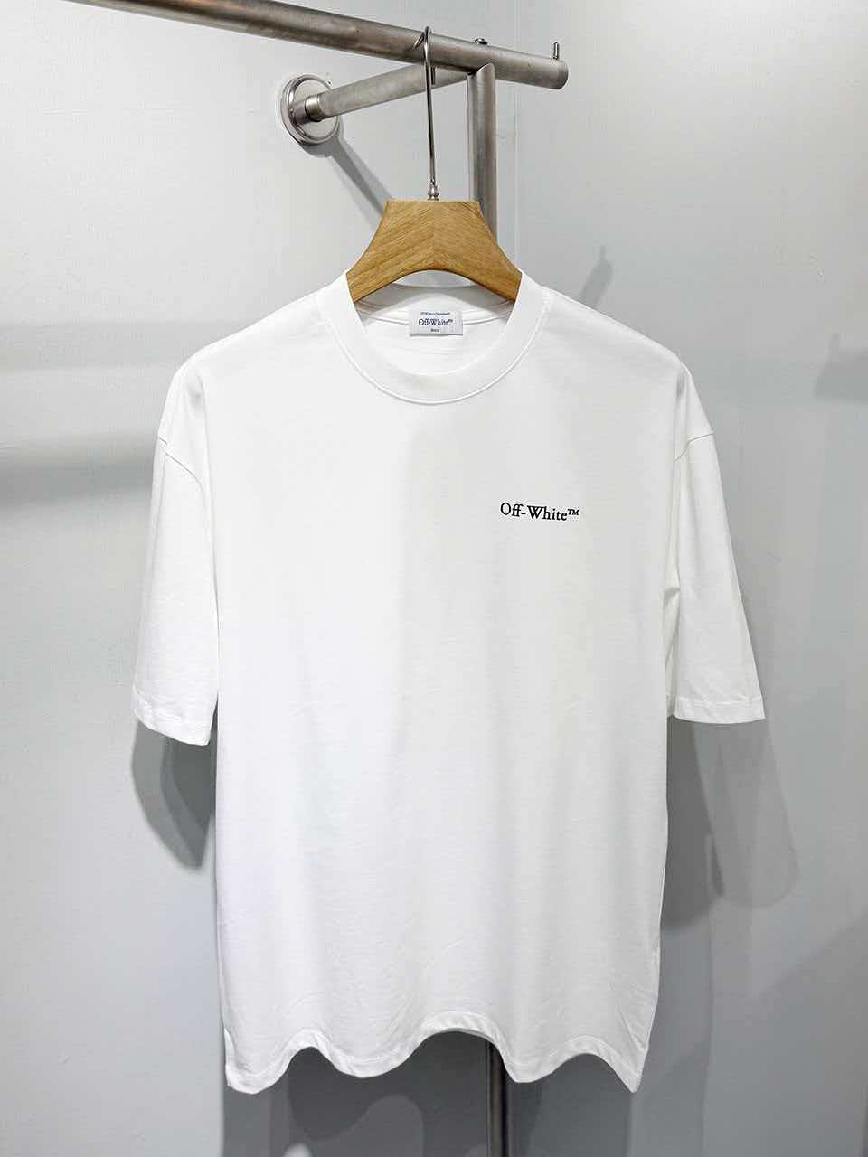 Digital printed circular mesh T-shirt