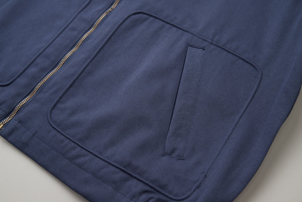 Tibetan logo zipper Harrington jacket jacket