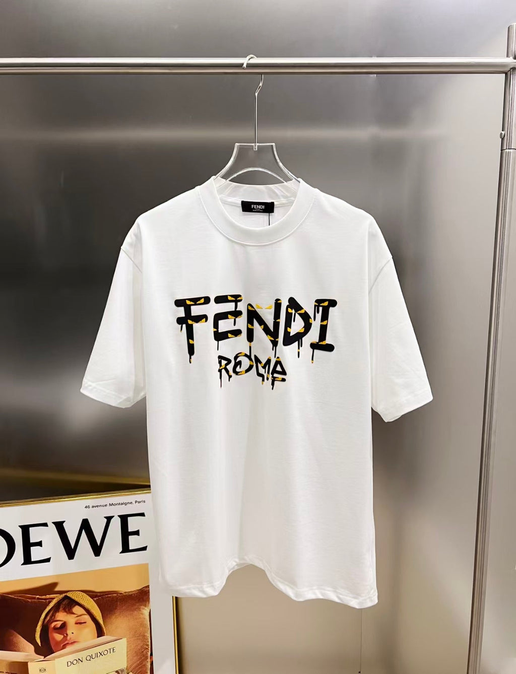 New round neck short sleeved T-shirt