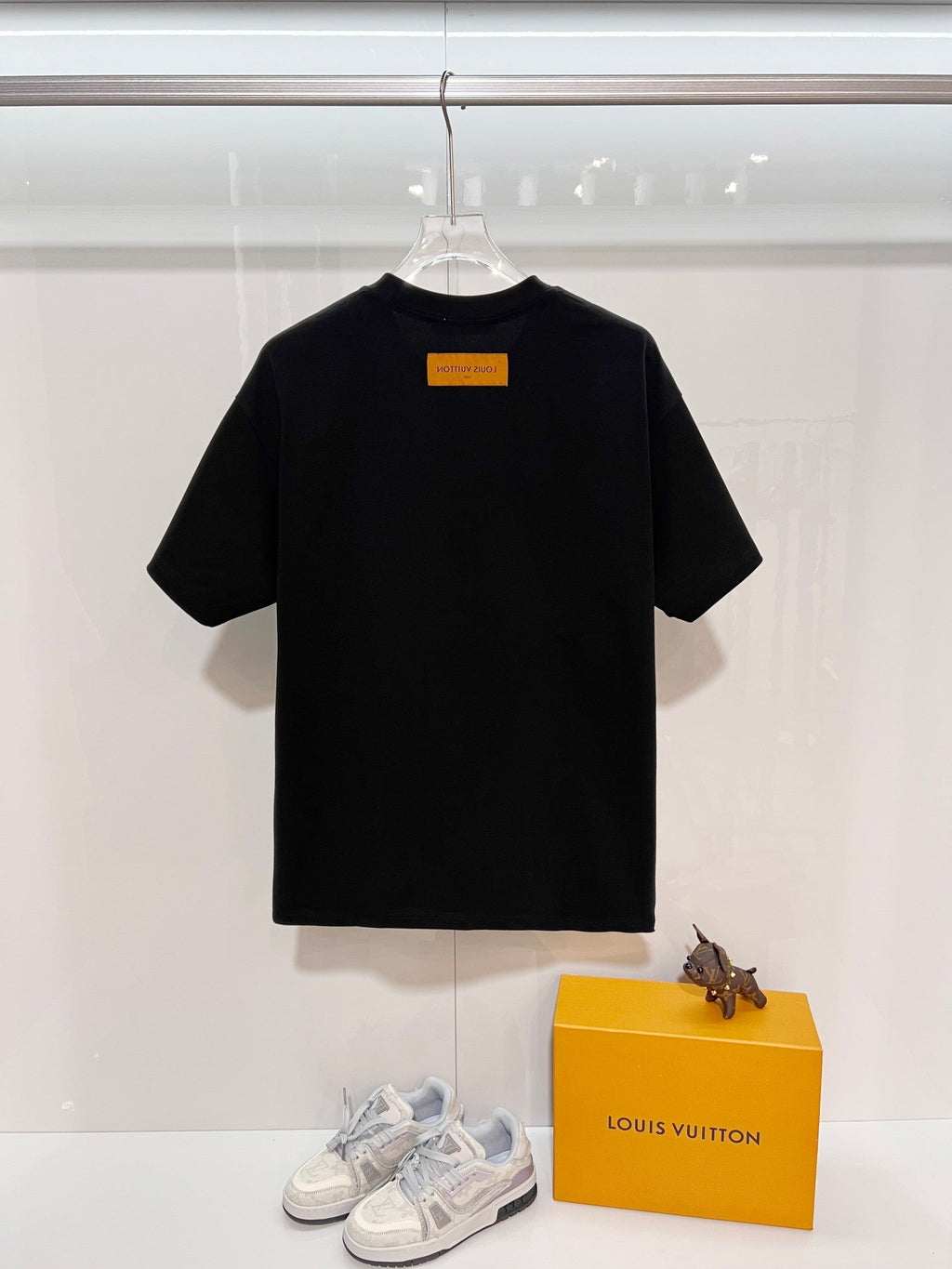 New painted letter short sleeved shirt