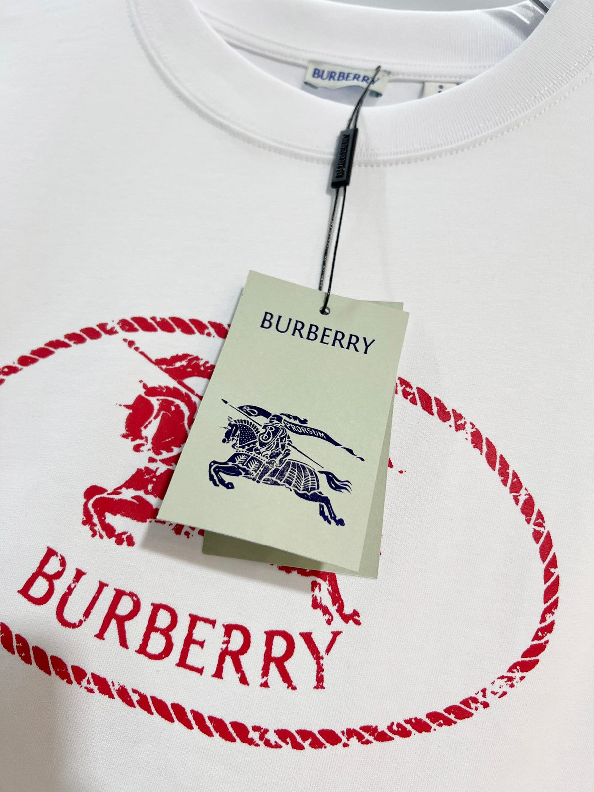 New digital printed red T-shirt
