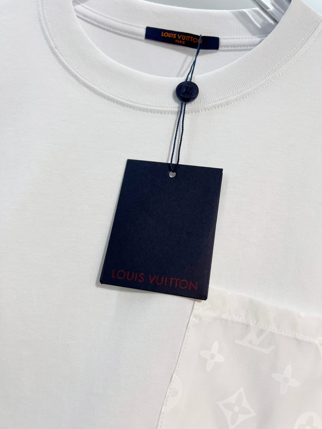 New woven floral pocket short sleeved shirt