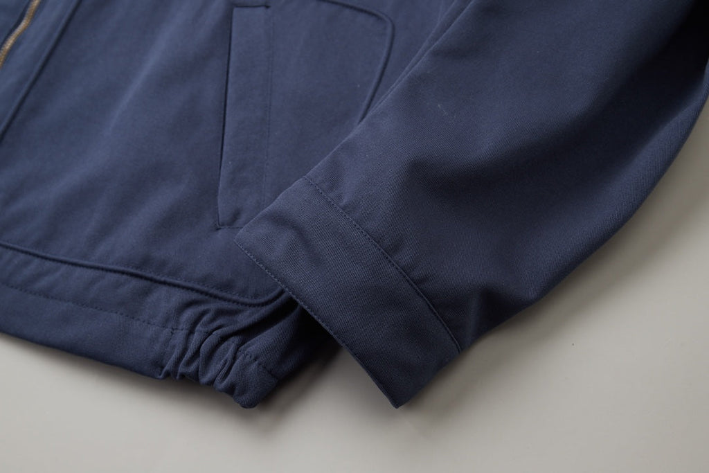 Tibetan logo zipper Harrington jacket jacket