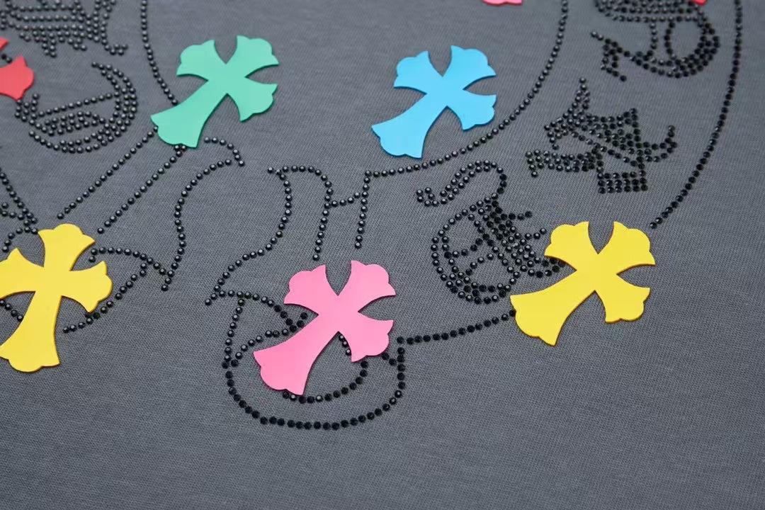 New hot stamping T-shirt