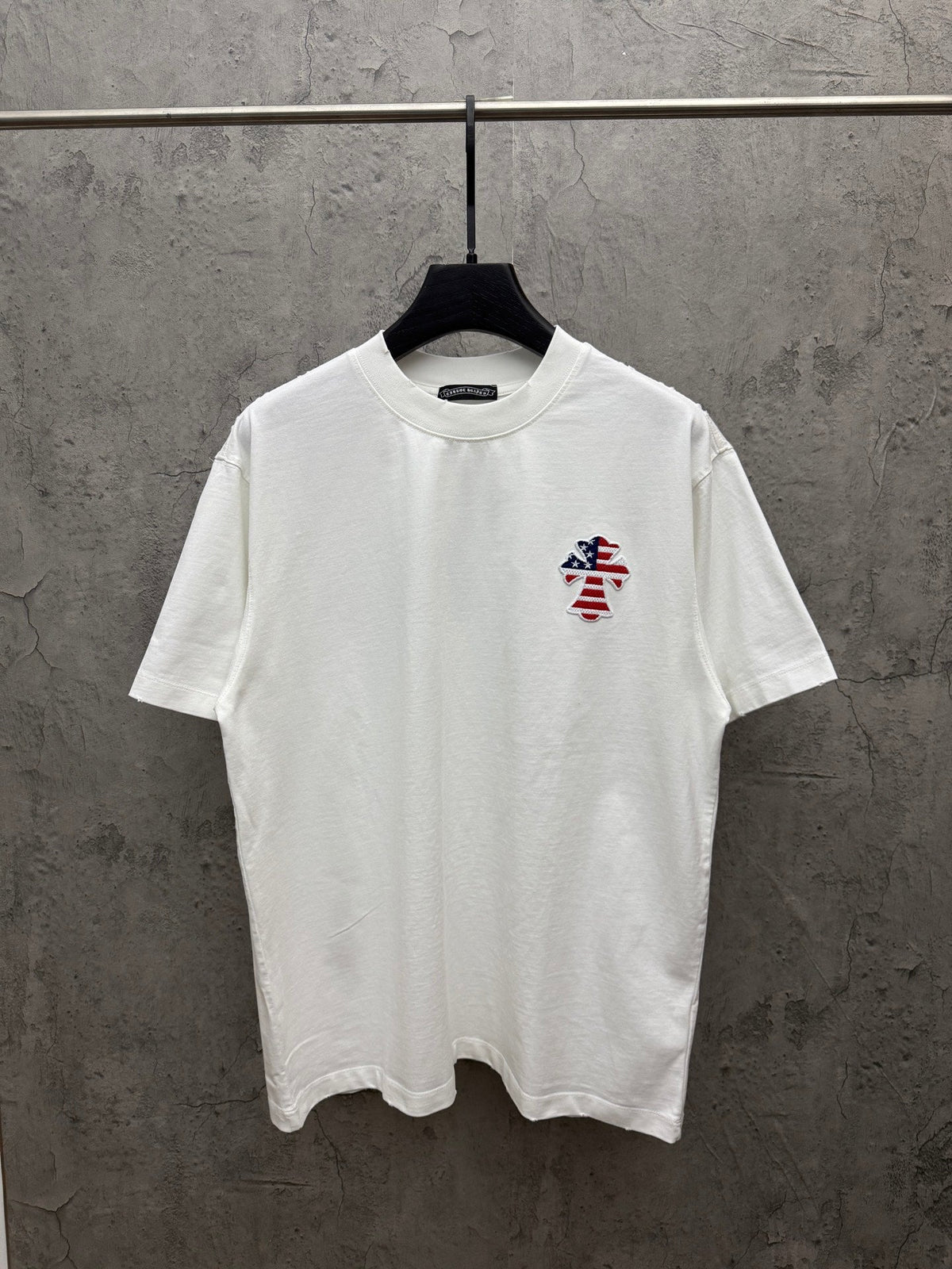 3D Hollow Embroidered Short Sleeve