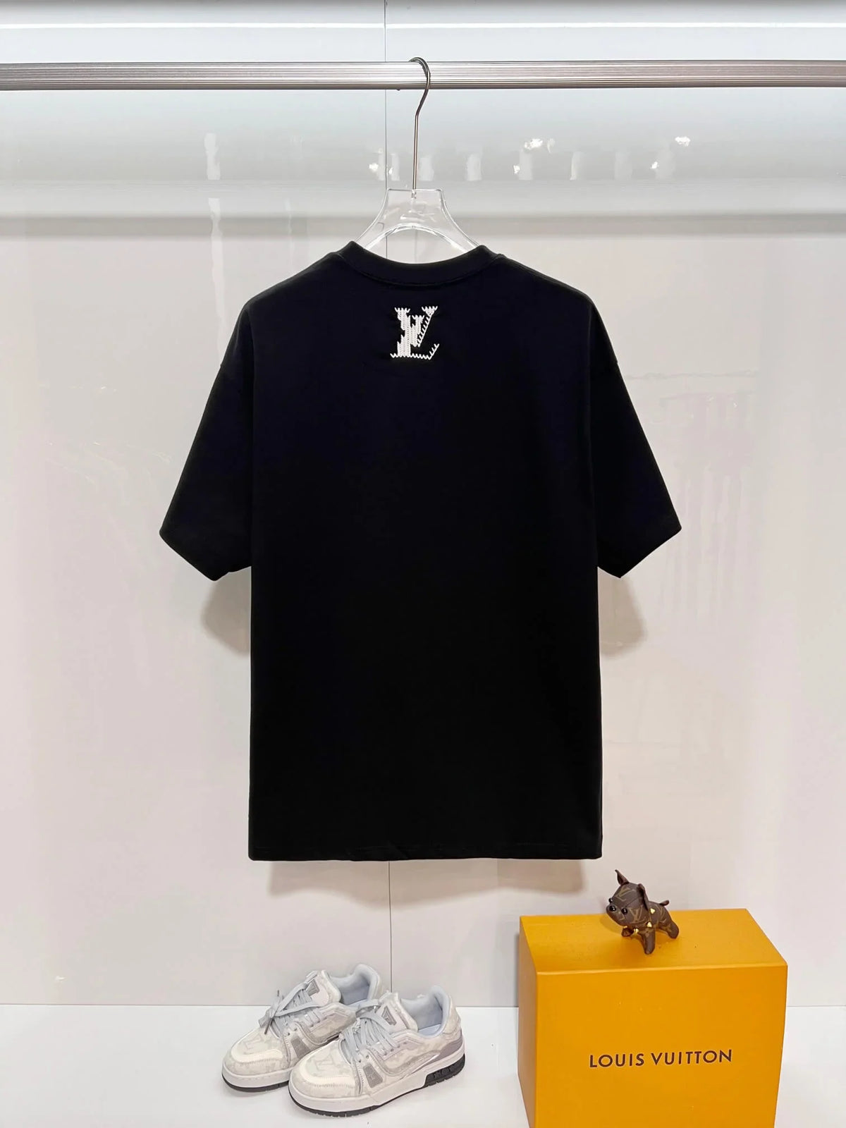Heavy Embroidery Chest T-Shirt