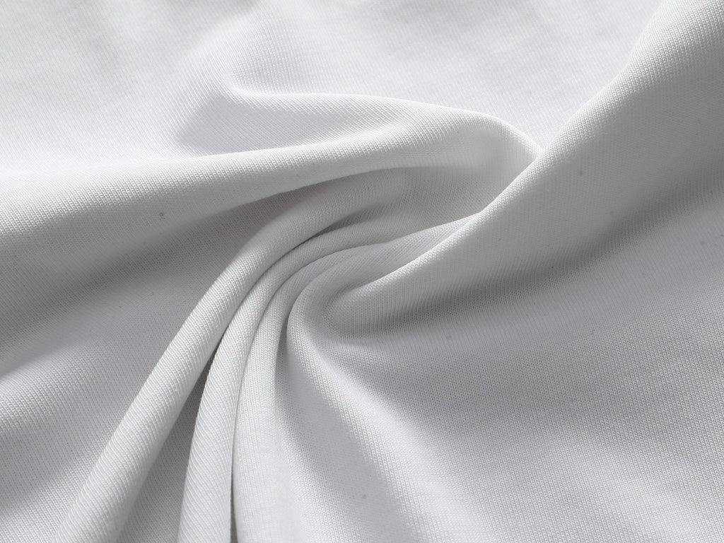 Classic Embroidered Round Neck T-shirt with Back