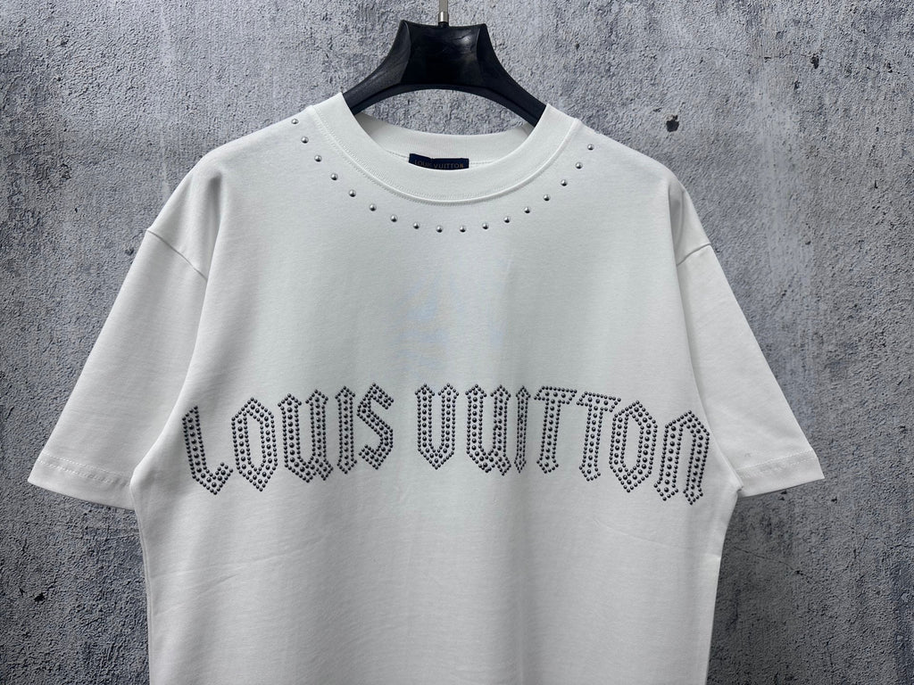 Willow nail rhinestone short sleeved unisex