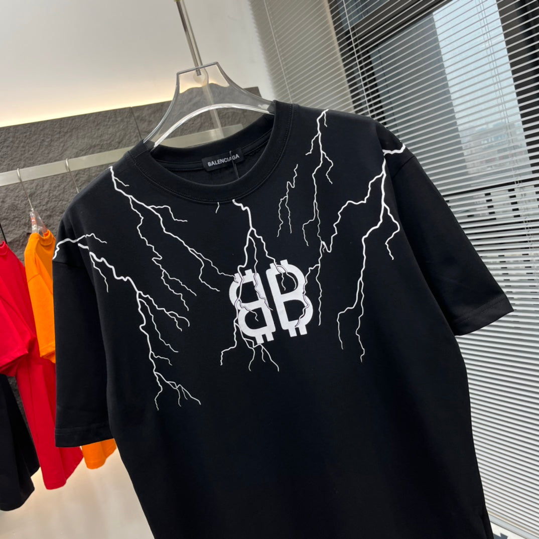 Lightning Print T Shirt