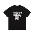 Hand Drawn Letter Print T Shirt
