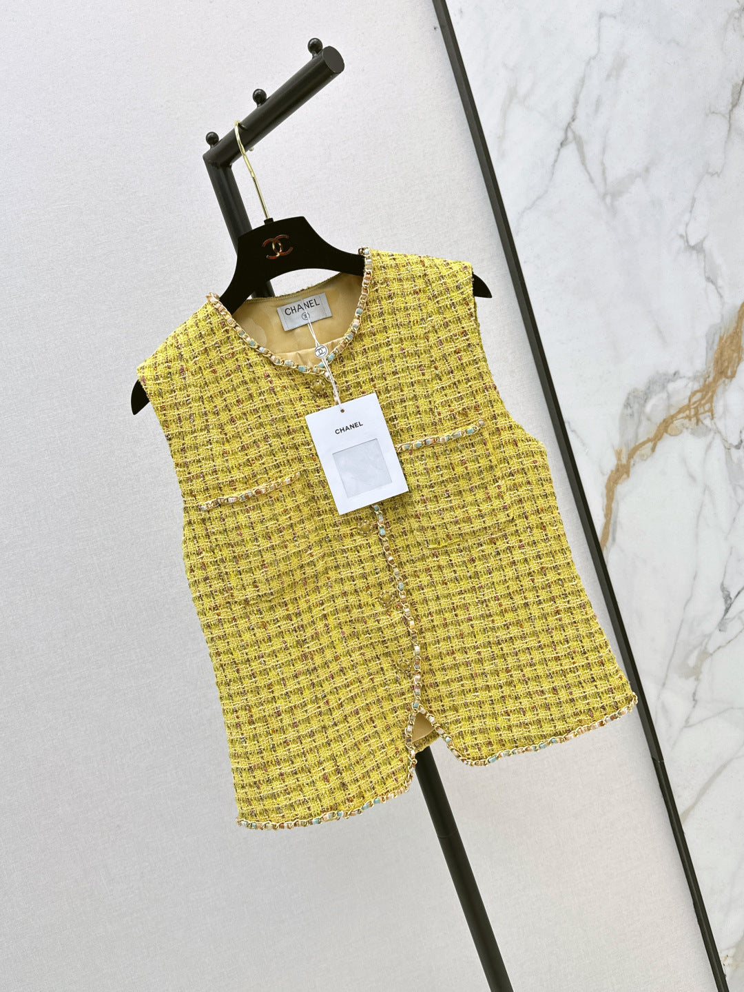 25ss woven vest