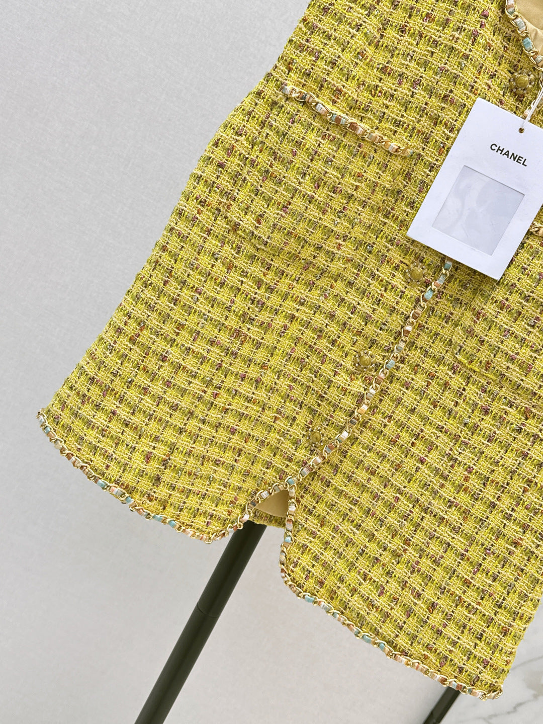 25ss woven vest
