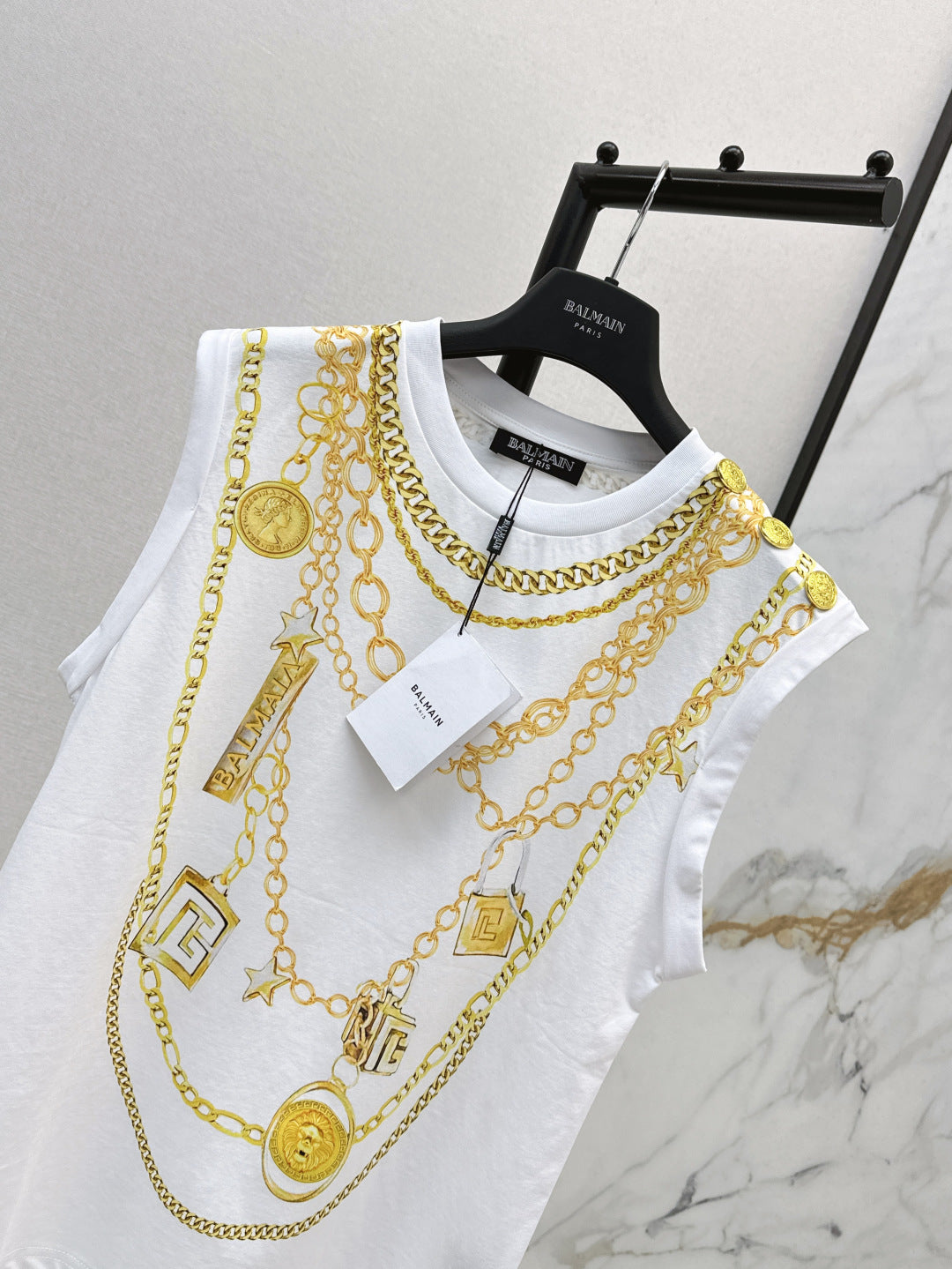 25ss print vest