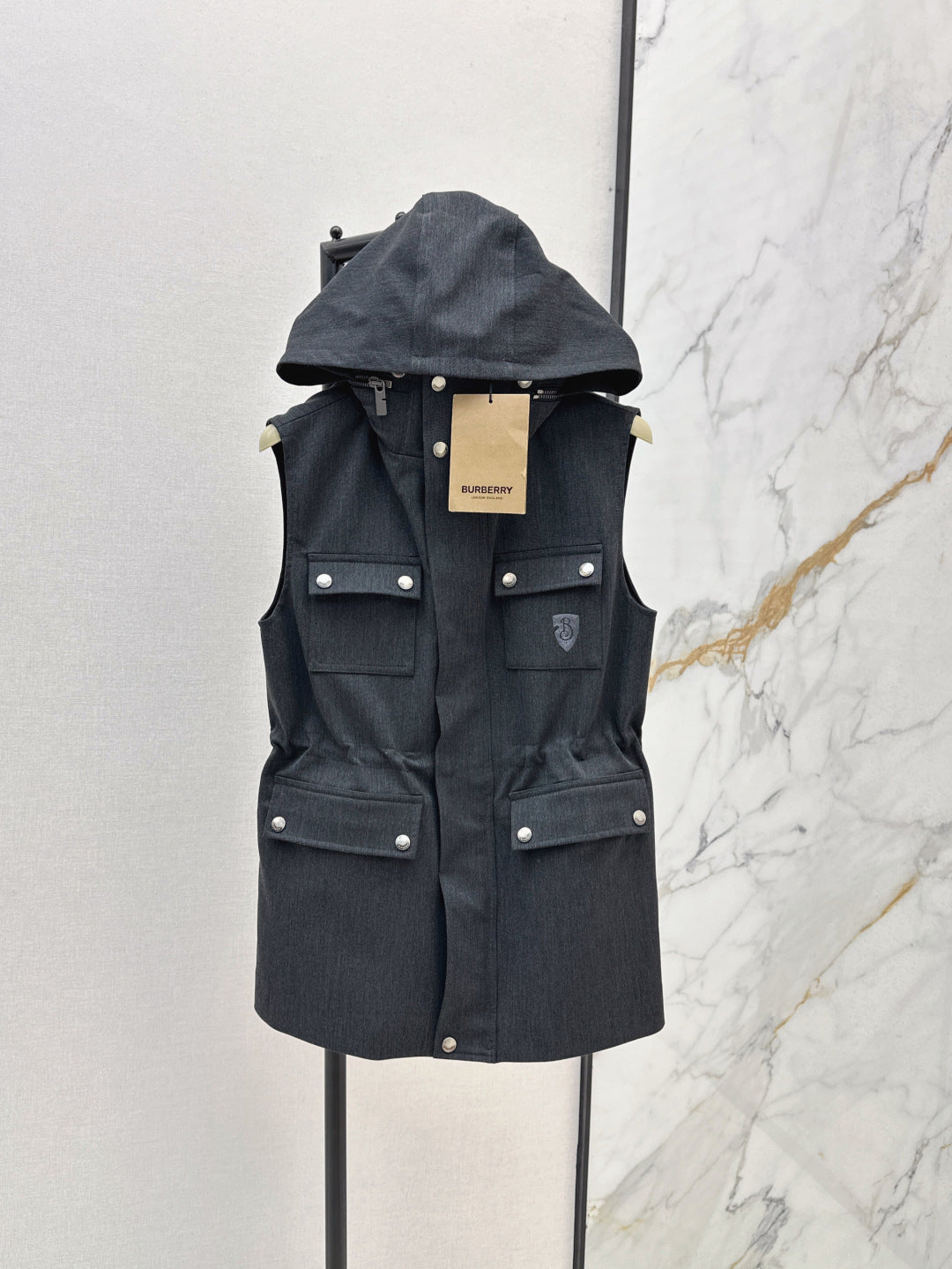 25fw embroidered vest