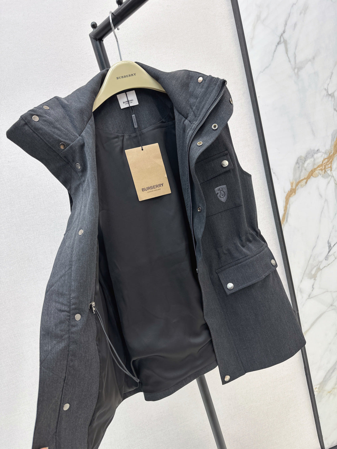 25fw embroidered vest