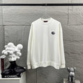 Early Autumn to Winter New Arrivals: Embroidered Long Sleeve Sweatshirt