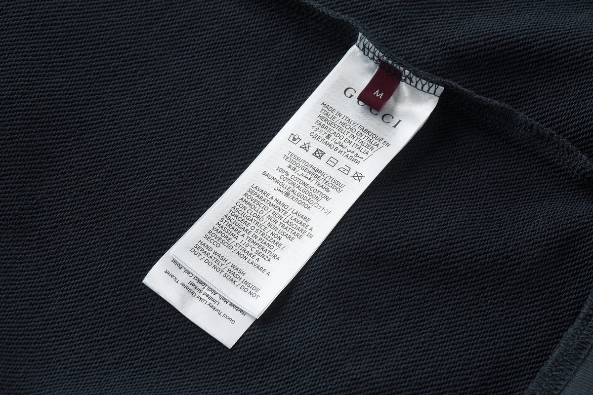 Embroidered logo hoodie with letters