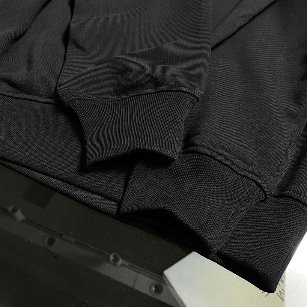 Classic Brand Double Shadow Letter Embroidered Hoodie