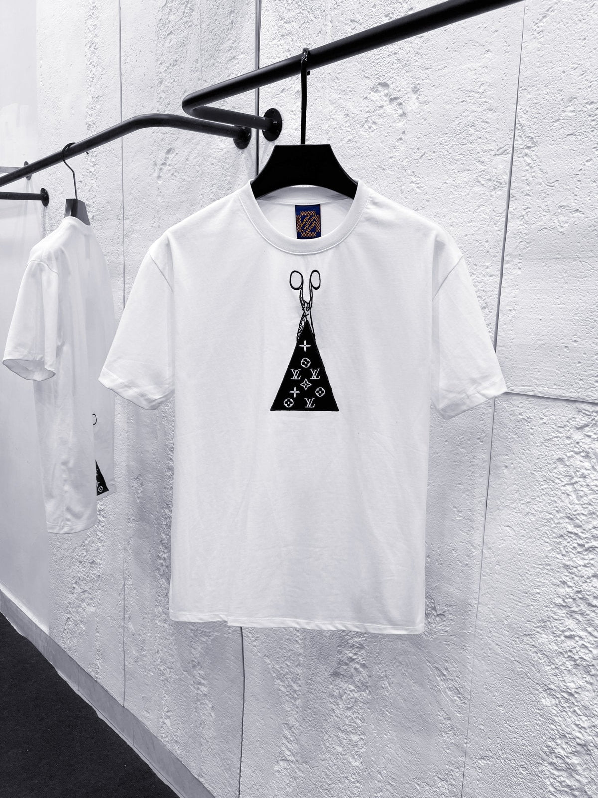 26ss new classic embroidered short sleeved shirt