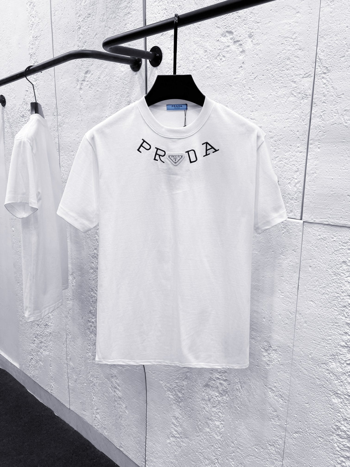 26ss new classic embroidered short sleeved shirt