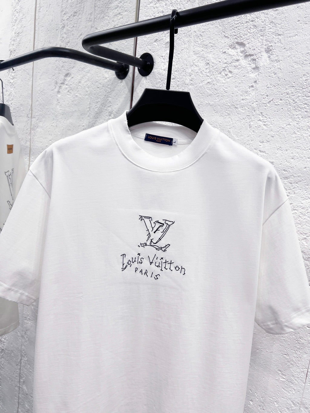 26ss new classic embroidered short sleeved shirt